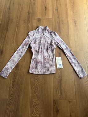 NWT lululemon Women's Lavender Tie-Dye Zip-Up Define Jacket | Sz 2